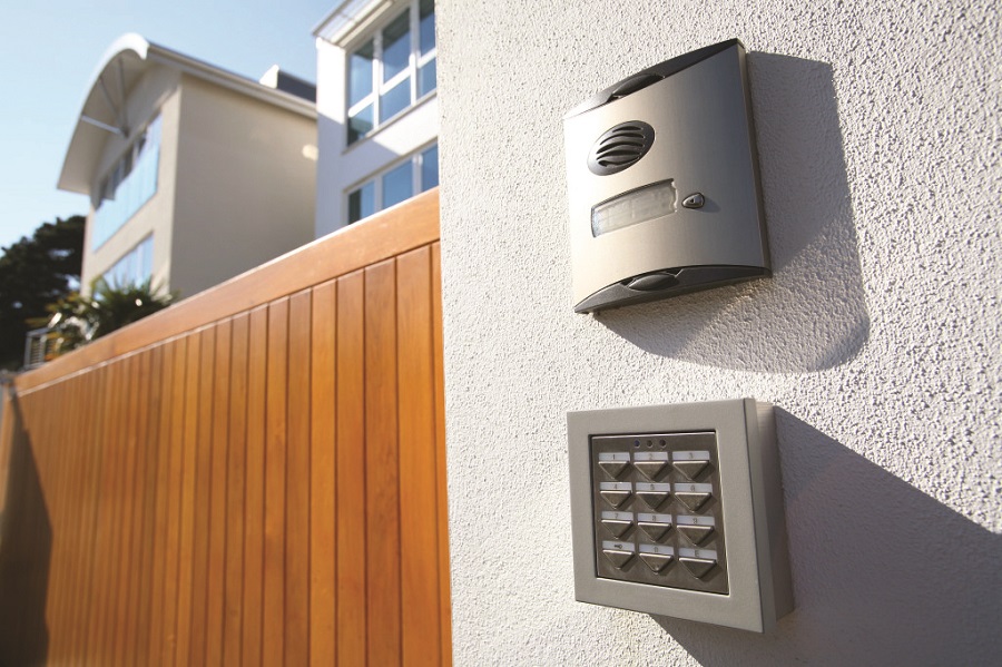 Burglar Alarm System with outdoor keypad and siren